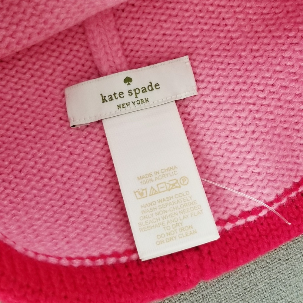 Kate Spade Color Block Beanie - Picture 8 of 8